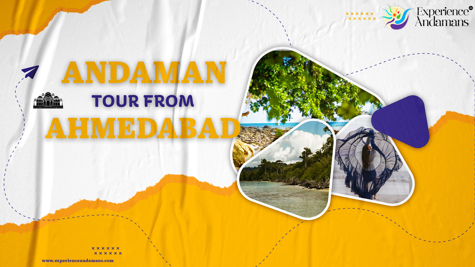 How to Reach Andaman from Ahmedabad