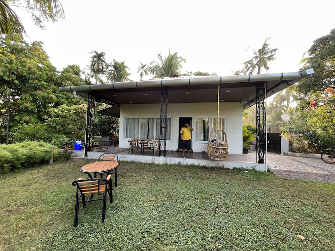 Premium villa in Andaman Islands with private garden and stream